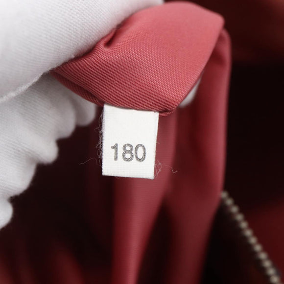 PRADA Tote Bag Nylon Black Silver Auth ka1832