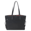 PRADA Tote Bag Nylon Black Silver Auth ka1832-2