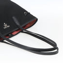 PRADA Tote Bag Nylon Black Silver Auth ka1832-7