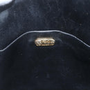 FENDI Shoulder Bag Leather Black Gold Auth ka1834-17