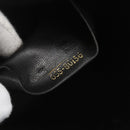 FENDI Shoulder Bag Leather Black Gold Auth ka1834-12