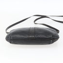 FENDI Shoulder Bag Leather Black Gold Auth ka1834-5