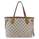 LOUIS VUITTON Damier Azur Neverfull PM Tote Bag N41362 LV Auth ka1836-2