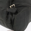 PRADA Backpack Nylon Khaki Silver Auth ka1839-14