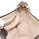 GUCCI GG Supreme Web Sherry Line Bag PVC Beige Gold 001 123 6177 4023 Auth ka184-22