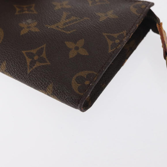 LOUIS VUITTON Monogram Bucket PM Accessory Pouch LV Auth ka1842