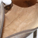 GUCCI GG Supreme Web Sherry Line Bag PVC Beige Gold 24 02 005 Auth ka1843-11