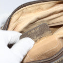 GUCCI GG Supreme Web Sherry Line Bag PVC Beige Gold 24 02 005 Auth ka1843-12