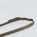 GUCCI GG Supreme Web Sherry Line Bag PVC Beige Gold 24 02 005 Auth ka1843-8