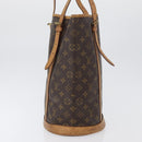 LOUIS VUITTON Monogram Bucket GM Shoulder Bag M42236 LV Auth ka1845-4