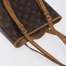 LOUIS VUITTON Monogram Bucket GM Shoulder Bag M42236 LV Auth ka1845-6