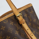 LOUIS VUITTON Monogram Bucket GM Shoulder Bag M42236 LV Auth ka1846-14