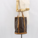 LOUIS VUITTON Monogram Bucket GM Shoulder Bag M42236 LV Auth ka1846-23