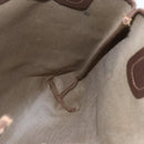 GUCCI GG Supreme Web Sherry Line Tote Bag PVC Beige Red 89 02 003 Auth ka1847A-19