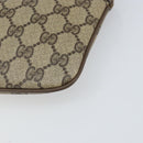 GUCCI GG Supreme Web Sherry Line Bag PVC Beige Gold 904 02 047 Auth ka1848-14