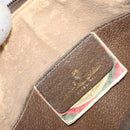 GUCCI GG Supreme Web Sherry Line Bag PVC Beige Gold 904 02 047 Auth ka1848-19