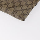 GUCCI GG Supreme Waist bag PVC Beige Silver 28566 Auth ka185-13