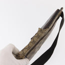 GUCCI GG Supreme Waist bag PVC Beige Silver 28566 Auth ka185-6