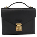 LOUIS VUITTON Epi Monceau 28 Hand Bag Black M52122 LV Auth ka1852-13