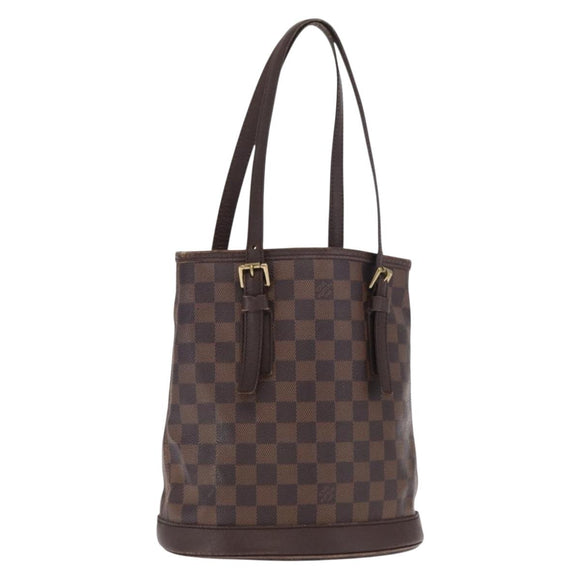 LOUIS VUITTON Damier Ebene Marais Shoulder Bag N42240 LV Auth ka1853
