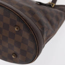LOUIS VUITTON Damier Ebene Marais Shoulder Bag N42240 LV Auth ka1853-16