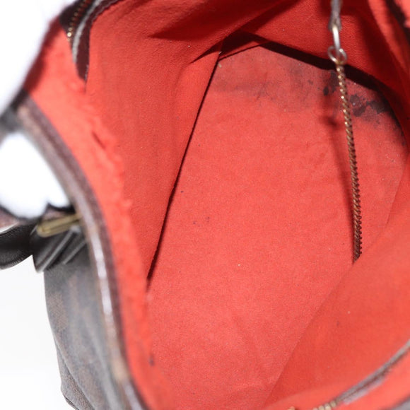 LOUIS VUITTON Damier Ebene Marais Shoulder Bag N42240 LV Auth ka1853