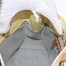 LOUIS VUITTON Monogram Vernis Reade PM Hand Bag Perle M91336 LV Auth ka1854-20