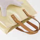 LOUIS VUITTON Monogram Vernis Reade PM Hand Bag Perle M91336 LV Auth ka1854-7