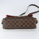LOUIS VUITTON Damier Ebene Ravello GM Shoulder Bag N60006 LV Auth ka1855-5