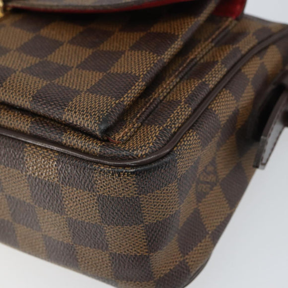 LOUIS VUITTON Damier Ebene Ravello GM Shoulder Bag N60006 LV Auth ka1855