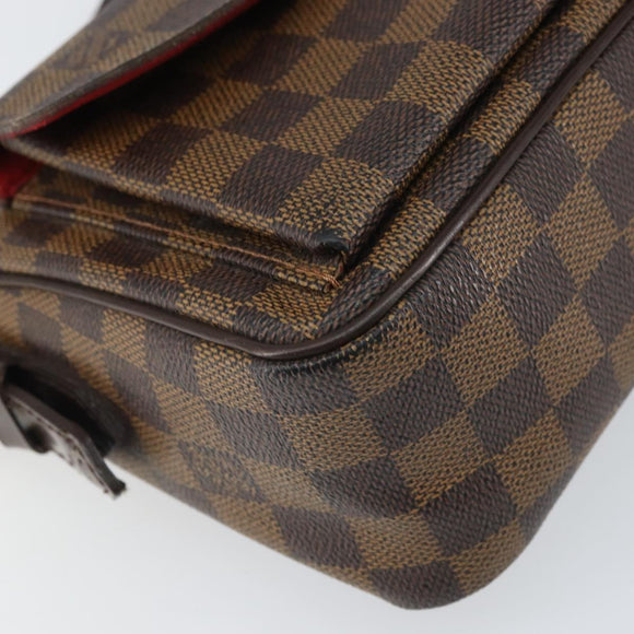 LOUIS VUITTON Damier Ebene Ravello GM Shoulder Bag N60006 LV Auth ka1855