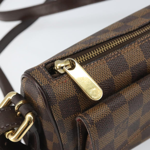 LOUIS VUITTON Damier Ebene Ravello GM Shoulder Bag N60006 LV Auth ka1855