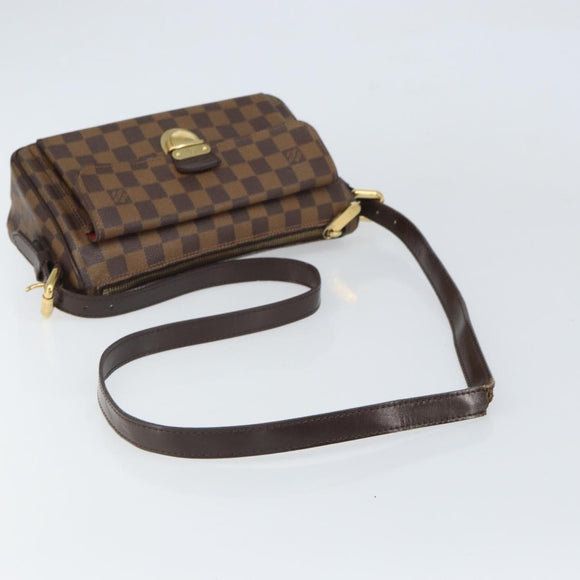 LOUIS VUITTON Damier Ebene Ravello GM Shoulder Bag N60006 LV Auth ka1855