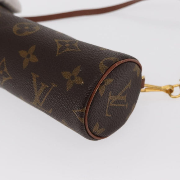 LOUIS VUITTON Monogram Papillon Pouch LV Auth ka1859