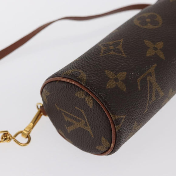 LOUIS VUITTON Monogram Papillon Pouch LV Auth ka1859