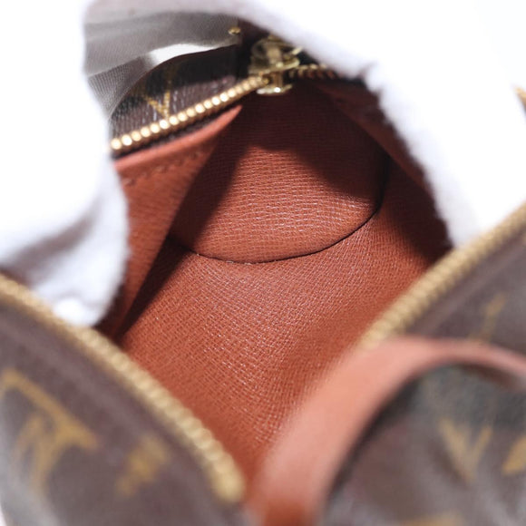 LOUIS VUITTON Monogram Papillon Pouch LV Auth ka1859
