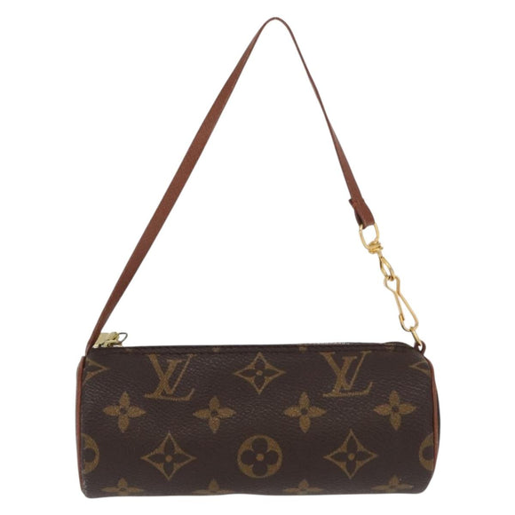 LOUIS VUITTON Monogram Papillon Pouch LV Auth ka1859