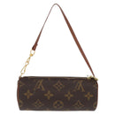 LOUIS VUITTON Monogram Papillon Pouch LV Auth ka1859-2