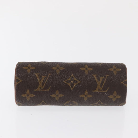 LOUIS VUITTON Monogram Papillon Pouch LV Auth ka1859
