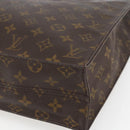 LOUIS VUITTON Monogram Sac Plat Hand Bag M51140 LV Auth ka1860-12