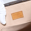LOUIS VUITTON Monogram Sac Plat Hand Bag M51140 LV Auth ka1860-14