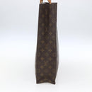 LOUIS VUITTON Monogram Sac Plat Hand Bag M51140 LV Auth ka1860-5