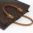 LOUIS VUITTON Monogram Sac Plat Hand Bag M51140 LV Auth ka1860-6