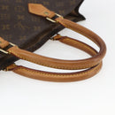 LOUIS VUITTON Monogram Sac Plat Hand Bag M51140 LV Auth ka1860-7