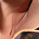 LOUIS VUITTON Monogram Saumur 43 Shoulder Bag M42252 LV Auth ka1863-31