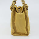 PRADA Hand Bag Nylon Yellow Gold Auth ka1864-4