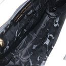 Salvatore Ferragamo Gancini Tote Bag Patent leather Black Gold Auth ka1865-17