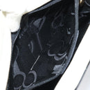 Salvatore Ferragamo Gancini Tote Bag Patent leather Black Gold Auth ka1865-21