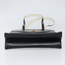 Salvatore Ferragamo Gancini Tote Bag Patent leather Black Gold Auth ka1865-9