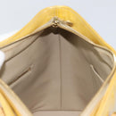 LOUIS VUITTON Monogram Vernis Houston Hand Bag Beige M91004 LV Auth ka1869-19